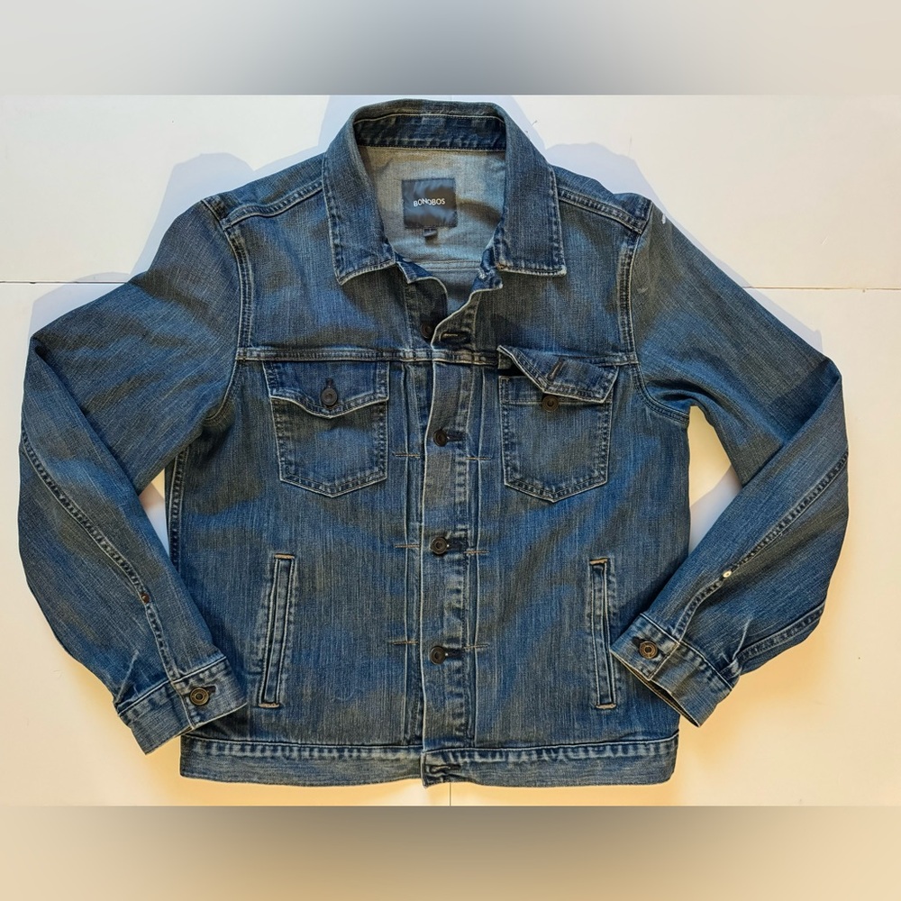 Bonobos Blue Denim Jacket